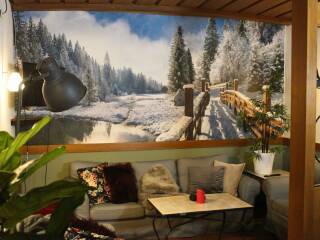 10 Catered chalet Ruth Soelden Woonkamer beneden