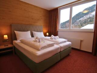 10. Catered chalet Christiane Sankt Anton Tweepersoonskamer met uitzicht